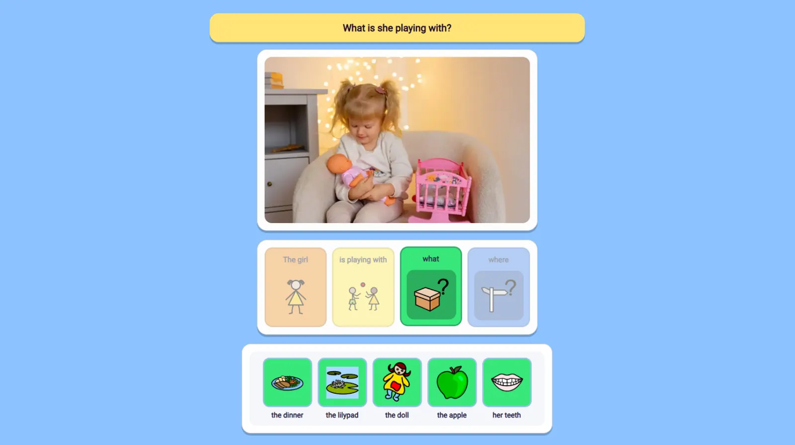 Colourful Semantics screenshot